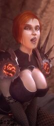 1girls 3d 3d_(artwork) alliance_(warcraft) assumi big_breasts blizzard_entertainment breasts cleavage cleavage_cutout clothed_female clothing corruptor_raiment female female_focus female_only fishnet_stockings fishnets human human_(warcraft) human_(world_of_warcraft) human_warlock large_breasts licking_lips naughty_face noname55 open_mouth original_character red_hair solo stockings tongue tongue_out warlock_(warcraft) world_of_warcraft yellow_eyes