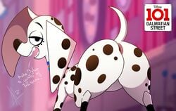 101_dalmatian_street 101_dalmatians anus da_vinci_(101_dalmatians) dalmatian disney disney_xd dolly_(101_dalmatians) dylan_(101_dalmatians) female_only feral