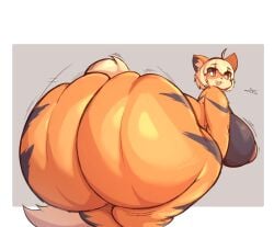 2023 anthro arcanine ass ass_clapping big_ass big_breasts big_butt black_markings blonde_hair border breasts canid curvy_figure female fluffy fur generation_1_pokemon grey_background hair hi_res huge_ass huge_breasts huge_butt inner_ear_fluff mammal markings multicolored_body multicolored_fur nintendo orange_body orange_fur pokemon pokemon_(species) presenting presenting_hindquarters red_eyes simple_background smile solo stevest58244496 tail thick_thighs tuft twerking two_tone_body two_tone_fur venus_body voluptuous voluptuous_female white_border wide_hips yellow_tail