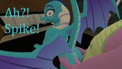 1boy 1girls 3d anthro anthro_only big_breasts blue_skin breasts dragon female friendship_is_magic furry hasbro huge_breasts male my_little_pony nipples penis php170 princess_ember_(mlp) purple_skin pussy red_eyes sex spike_(mlp) straight tail wings