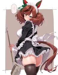 1girls ai_generated animal_ears anthropomorphization artist_request eyes female hair legs nice_nature_(umamusume) skin tagme umamusume umamusume_pretty_derby young