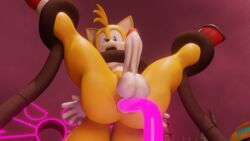 16:9 3d_(artwork) 4k absurd_res anal anal_sex anthro anus ass balls blender_(software) bondage bound canine clothing digital_media_(artwork) erection forced fox fur genitals handwear hi_res male male_only mammal penetration penis rape sega sex solo sonic_(series) sonic_unleashed spread_legs spreading tails tailscanid tentacle tentacle_sex twintails3d video_games widescreen