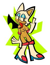 breasts nsfw_laura nude pussy rouge_the_bat sonic_(series) tagme