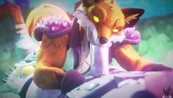 2021 2boys 3d absurd_res animated anthro anthro_on_anthro anthro_only anthrofied armor blowjob_face clothed epic_games fellatio fellatio_domination fellatio_face fennix_(fortnite) fortnite fox fox_humanoid furry furry_only gay gay_domination gloves head_tilt humanoid_genitalia humanoid_penis male/male male_only mouthful mp4 oral oral_sex orange_fur penis penis_awe penis_lick penis_out polar_bear polar_bear_humanoid polar_patroller polar_patroller_(fortnite) sex sexually_suggestive shoulder_pads sound sound_effects sound_warning sucking thrust thrusting_into_mouth twitchyanimation video video_game_character video_games yellow_eyes yellow_pupils