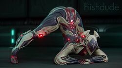 1girls 3d animated ass ass_up blender female female_focus female_only female_solo fiishdude garuda_(warframe) humanoid jack-o_pose monster monster_girl no_sound robot robot_girl solo solo_female video warframe