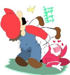 1boy 1girls 1up areolae bandit_(mario) blush blushing_profusely breasts clothing dominant_male dress_lift female forbiddenchees8 holding_legs male male_penetrating_female mario mario_(series) mask masked_female nipples nipples_visible_through_clothing paper_mario penetration pleasure_face screaming screaming_in_pleasure