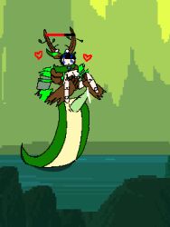 1robot :3 before_sex fake_game fanmade_oc female goofy_ahh_facial_expression health_bar hearts my_singing_monsters oc pixel_art plant_wubbox silly_face snake wubbox wubbox_(my_singing_monsters)