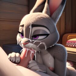 judy hopps from zootopia by genocidaliti