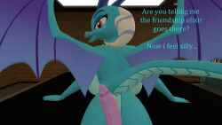 1boy 1girls 3d anthro anthro_only big_breasts blue_skin breasts dragon female friendship_is_magic furry hasbro huge_breasts male my_little_pony nipples penis php170 princess_ember_(mlp) purple_skin red_eyes spike_(mlp) straight wings