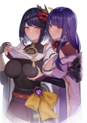 kujou sara from genshin impact by pnatsu
