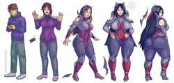 ass_expansion brainwashing breast_expansion burningeyes505 female gender_transformation huge_ass huge_breasts irelia_xan league_of_legends mtf_transformation plump transformation transformation_sequence