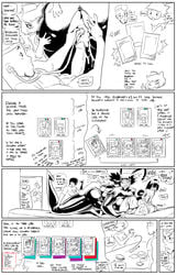 anal anal_insertion black_and_white bootydoc breasts comic english_text fred_perry male/female patty_(fred_perry) sex straight tagme text