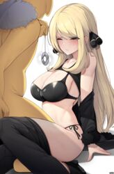 cynthia (pokemon) from game freak by ddangbi