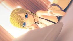 3d 3d_(artwork) alice_lendrott blonde_hair qwqggqwq shinigami_bocchan_to_kuro_maid