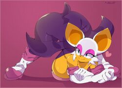 rouge the bat from sonic (series) by negullust