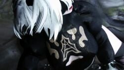 1boy 3d animated ass big_ass big_butt bob_cut bouncing_ass faceless_male female hair_grab highres huge_ass male/female nagoonimation nier nier:_automata nier_(series) pawg pinned_down sex square_enix stockings tagme thighhighs vaginal_penetration white_hair yorha_2b