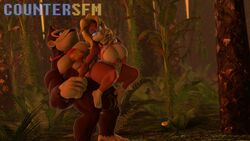 <3 <3_eyes 16:9 3d 3d_(artwork) animated anthro ball_slap balls balls_deep banana big_balls big_breasts big_penis bottomless bouncing_balls bouncing_breasts bouncing_butt breasts candy_kong clothed clothing countersfm day digital_media_(artwork) donkey_kong donkey_kong_(series) duo erection female female_penetrated food from_behind_position from_front_position fruit genitals haplorhine hi_res jungle male male/female male_penetrating male_penetrating_female mammal mating_press moan monkey necktie night nintendo penetration penile penile_penetration penis penis_in_pussy plant primate pussy sex short_playtime sound source_filmmaker sunset vaginal vaginal_penetration video video_games widescreen