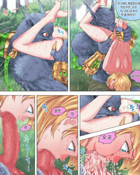 69 69_position ass ass_grab big_breasts big_penis blonde_hair blowjob blue_eyes blush breasts claws cum cum_in_mouth cum_in_throat cunnilingus deepthroat erection fangs fellatio female female_ejaculation forest furry large_breasts league_of_legends leg_lock luxanna_crownguard male manhwa micro_bikini neck_grab oral oral_sex paizuri penis pingya pussy pussy_ejaculation pussy_juice sex space_groove_lux space_groove_series squirt squirting strangling warwick werewolf