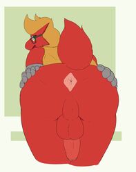 1boy 2021 5_fingers anthro anthrofied anus ass avian balls beak big_ass big_butt bird blaziken bubble_ass bubble_butt butt chicken completely_nude dar-kuu dat_ass digital_media_(artwork) ember_(oc) eyewear fan_character flat_colors foreskin fuzzy_balls galliform gallus_(genus) genitals glans glasses green_eyes hand_on_ass hand_on_butt hand_on_own_ass hand_on_own_butt hands_on_ass hands_on_butt hands_on_own_ass hands_on_own_butt hi_res highres huge_ass huge_butt humanoid_genitalia humanoid_hands humanoid_penis looking_at_viewer looking_back male male_focus male_only multicolored_feathers nintendo nude nude_male penis perineum phasianid pink_anus pink_glans plump_ass pokemon pokemon_(species) presenting presenting_anus presenting_ass presenting_balls presenting_butt presenting_hindquarters raised_tail red_balls red_feathers red_penis red_perineum solo spread_anus spread_ass spread_butt spreading tail_tuft testicles thick_thighs tuft twitter two_tone_feathers uncut video_games wide_hips yellow_feathers