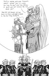 2boys 5girls adepta_sororitas armor blood_angels brother_and_brother brothers dialogue emperors_children english_text female femboy fleur-de-lis fulgrim gay headgrab hyper hyper_balls hyper_penis imperium_of_man incest kiahl lobsterkiahl long_hair long_hair_male male_focus multiple_girls nosebleed penis_grab penis_piercing piercings power_armor primarch purity_seal sanguinius_(warhammer_40k) sister_of_battle size_difference text twink warhammer_(franchise) warhammer_40k wings yaoi