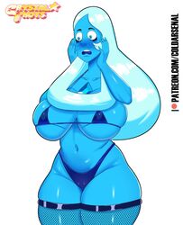 blue diamond (steven universe) from cartoon network by coldarsenal