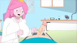 adventure_time animated doctor_on_patient finn_the_human huge_breasts huge_cock princess_bubblegum tvcomrade123