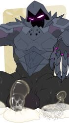 balls ballsack condom condom_balloon condom_filling condom_on_penis condoms faceless faceless_character faceless_male fortnite fortnite:_battle_royale male male_only mask masked_male penis raven solo solo_male zombie_maykr