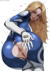 invisible woman from marvel by aelion draws