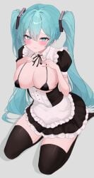 1girls absurdly_long_hair alternate_breast_size areola_slip areolae areolae_slip big_breasts bikini bikini_top black_bikini black_bikini_top black_string_bikini black_swimsuit black_swimwear blue_eyebrows blue_eyes blue_eyes_female blue_fingernails blue_hair blue_hair_female blue_nail_polish blue_nails blush blush_face blushing_at_viewer blushing_female blushing_lines breasts busty busty_female busty_girl calves cleavage collarbone cyan_eyes cyan_eyes_female cyan_fingernails cyan_hair cyan_hair_female cyan_nail_polish cyan_nails digital digital_art digital_drawing digital_drawing_(artwork) digital_media digital_media_(artwork) double-parted_bangs elbows embarrassed embarrassed_expression embarrassed_female feet female female_focus female_only fingernails fingers full_body grey_background groin hair_between_eyes hair_intakes halterneck hand_on_breast hand_on_chest hand_on_own_breast hand_on_own_chest hands_on_breasts hands_on_chest hands_on_own_breasts hands_on_own_chest hatsune_miku high_resolution highres kawasuru knees large_boobs large_breasts lean_figure legs legs_foldedsitting_on_ground long_hair looking_at_viewer maid maid_apron maid_bikini maid_cap maid_dress maid_headdress maid_outfit maid_uniform micro_bikini nail_polish nails narrow_waist nervous nervous_expression nervous_face nervous_female nervous_smile nipple_bulge plump_breasts seiza shoulders shy shy_expression shy_smile simple_background sitting sitting_on_floor sitting_on_knees slender_body slender_waist slim_waist solo string_bikini swimsuit swimwear thick_thighs thighs twintails twintails_(hairstyle) uncensored uncensored_breasts uncensored_nipples very_long_hair very_long_hair_female vocaloid