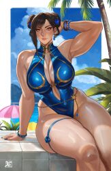chun-li from street fighter by soffa