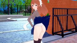 Monika (Doki Doki Literature Club) Rule 34 Image