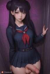 1boy 1femboy ai_generated artist_name artist_upload balls belt big_balls big_cock big_hips big_penis big_testicles black_hair black_skirt black_stockings boy cute cute_eyes cute_face cute_male femboy hi_res huge_balls huge_cock huge_hips huge_testicles innocent lips lipstick makeup male more_at_source narrow_shoulders pale pale-skinned_femboy pale-skinned_male pale_body pale_skin pandora patreon penis school_uniform sexy sexy_body sexy_pose skinny skirt slim_waist smooth_balls smooth_penis smooth_skin stockings tagme testicles thick_balls thick_cock thick_hips thick_penis tiny_waist trap twintails uncensored white_skin