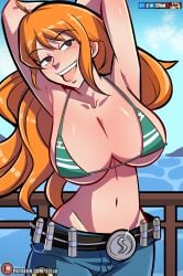 nami (one piece) from one piece by 27lsd