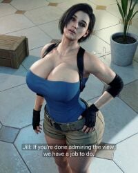 1girls ai_generated big_ass big_breasts big_thighs breasts capcom curvaceous curvy curvy_figure female hips huge_ass huge_breasts huge_thighs jill_valentine jill_valentine_(sasha_zotova) large_ass large_breasts large_thighs light-skinned_female light_skin mature mature_female realistic renderiox resident_evil resident_evil_3 resident_evil_3_remake slim_waist thick thick_hips thick_legs thick_thighs thighs voluptuous waist wide_hips wide_thighs