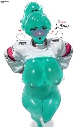 aqua_hair asking_for_sex ass big_areola big_breasts big_butt big_nipples big_thighs black_eyes blue_body blue_hair blush bodily_fluids boobs_bigger_than_head boobs_out breast_grab breast_squeeze breasts breasts_bigger_than_head breasts_out bubble demanding_sex ella_slurp epic_games female fortnite fortnite:_battle_royale from_front_position glistening glistening_body goo_creature goo_hair green_body green_hair hair hi_res holding_object hourglass_figure hourglass_figured_female huge_ass huge_breasts huge_butt huge_nipples huge_thighs human humanoid jacket_lift jacket_open lilatole monster_girl nipples noseless ponytail pseudo_hair pussy seductive seductive_body seductive_eyes seductive_female seductive_look seductive_mouth seductive_pose seductive_smile seven_ shirt_lift shirt_open shirt_up skin_tight skintight skintight_bodysuit skintight_clothes skintight_clothing skintight_suit slime_girl slime_hair slurp_(fortnite) slurp_co. slurp_juice small_eyebrows teal_body teal_hair thick thick_ass thick_butt thick_hips thick_legs thick_lips thick_thighs tied_hair tight_clothes tight_clothing tight_dress tight_fit tight_pants tits_bigger_than_head tits_out top_lift topwear_only translucent translucent_body