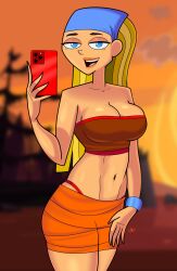 lindsay (tdi) from total drama island by jumpdriiver
