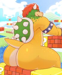 bowser from mario (series) by otherpolanda