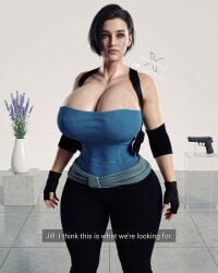 1girls ai_generated big_ass big_breasts big_thighs breasts capcom curvaceous curvy curvy_figure female hips huge_ass huge_breasts huge_thighs jill_valentine jill_valentine_(sasha_zotova) large_ass large_breasts large_thighs light-skinned_female light_skin mature mature_female realistic renderiox resident_evil resident_evil_3 resident_evil_3_remake slim_waist thick thick_hips thick_legs thick_thighs thighs voluptuous waist wide_hips wide_thighs