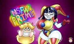 evil pomni (the amazing digital circus) from disney by zaicomaster14