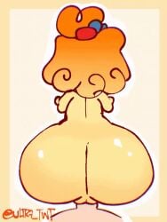 isabelle (animal crossing) from animal crossing by artist request