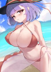 iku nagae from touhou by saniraku