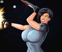 jill valentine from capcom by gnashershells
