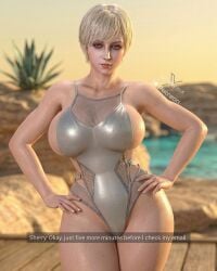 1girls ai_generated big_ass big_breasts big_thighs breasts capcom curvaceous curvy curvy_figure female hips huge_ass huge_breasts huge_thighs large_ass large_breasts large_thighs light-skinned_female light_skin mature mature_female realistic renderiox resident_evil resident_evil_9 resident_evil_9:_requiem sherry_birkin sherry_birkin_(bridgette_haze) slim_waist thick thick_hips thick_legs thick_thighs thighs voluptuous waist wide_hips wide_thighs