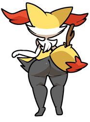 braixen from game freak by vilepluff