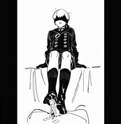 yorha 9s from nier by gmgshmtcbn