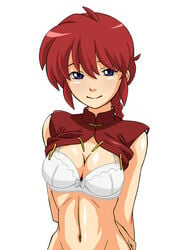 1girls bra clothing female karsarutobi_asumaru medium_breasts ranma-chan ranma_1/2 ranma_saotome solo tagme