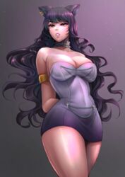 1girls black_hair blake_belladonna breasts legs liilica rwby