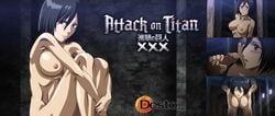 attack_on_titan desto mikasa_ackerman parodieparadise shingeki_no_kyojin