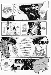 1boy 1boy1girl 1girls anus ass bent_over black_and_white black_hair blush bottomless censor_bar censored comic dbd dead_by_daylight dripping embarrassed exposed female feng_min forced groping hair hoodie joey killer looking_at_pussy male male/female manga mask no_panties odashi open_mouth pubic_hair pussy pussy_juice short_hair skull speech_bubble spread_pussy spreading straight sweat sweatdrop sweater sweating text the_legion vagina wet wet_pussy