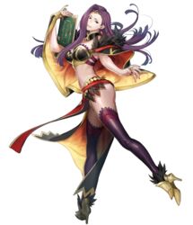 1girls alternate_costume bare_arms bare_legs bare_midriff bare_thighs biggitybiggitybig brown_eyes cape edit fire_emblem fire_emblem_echoes:_shadows_of_valentia fire_emblem_heroes high_heels large_breasts long_hair nail_polish nintendo nude_filter p-nekor pelvic_curtain purple_hair purple_nails smile solo sonya_(fire_emblem) sonya_(resplendent)_(fire_emblem) thighhighs transparent_background